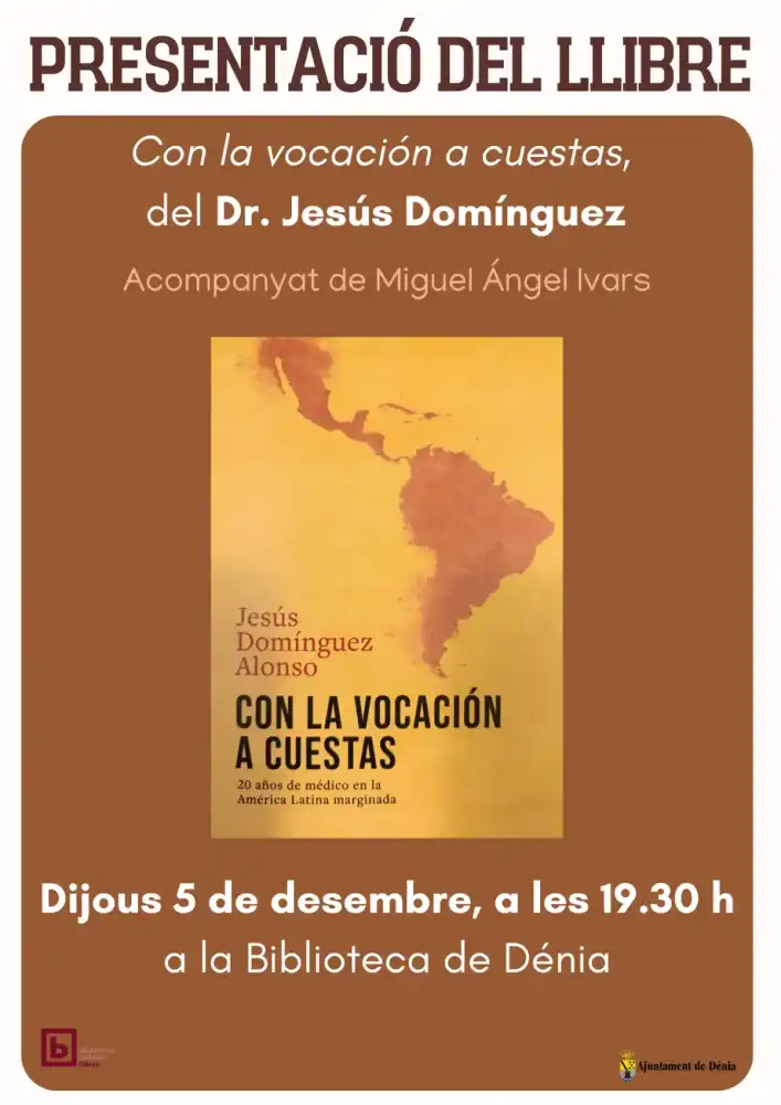 Presentación del libro del Dr. Jesús Domínguez "Con la vocación a cuestas"